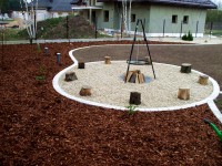 Ognisko w ogrodzie…