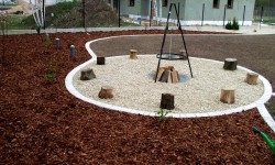 Ognisko w ogrodzie…